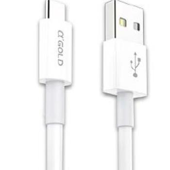 CABO DE DADOS & CARGA 5.A TURBO / USB PARA TIPO-C / 1 METRO ( CB-70 ) - AGOLD
