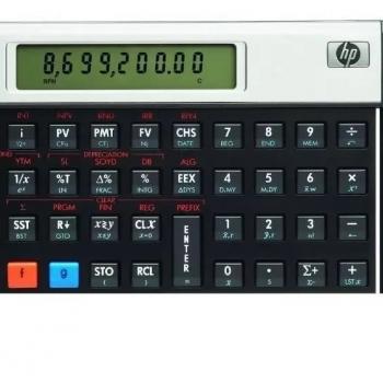 CALCULADORA FINANCEIRA 12C PLATINUM - HP