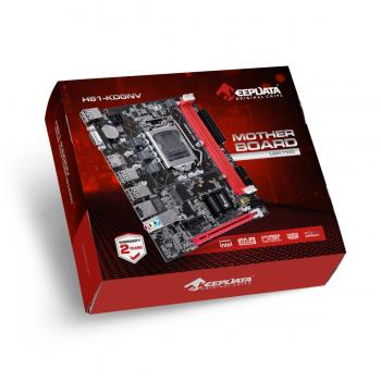 PL.MÃE P/INTEL LGA 1155 MICRO-ATX ( H61-KDGNV ) 1000 / NVME / USB 2.0 / DDR3 / I3-I5-I7 - KEEPDATA