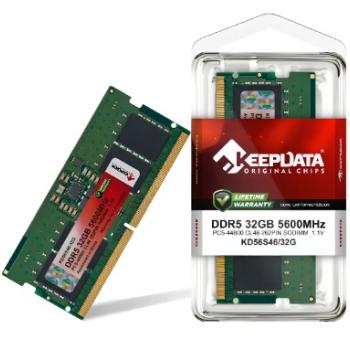 MEMORIA 32GB DDR5 5600 NOTE ( KD56S46/32G ) - KEEPDATA