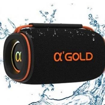 CAIXA DE SOM BLUETOOTH IPX6 15W TWS ( MOD : SM-33 ) PRETO - AGOLD