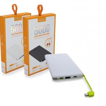 CARREGADOR PORTÁTIL 5.000 MAH ( KD-952 ) PINENG - KAIDI