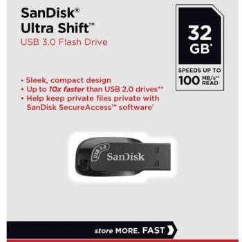 PEN DRIVE 32GB ( SHIFT Z410 USB 3.0 / SDCZ410-032G-G46 ) - SANDISK