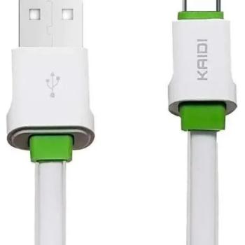 CABO DE DADOS & CARGA 2.4A / USB / 2M / TIPO C ( KD-327C ) - KAIDI