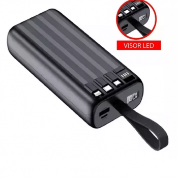 CARREGADOR PORTÁTIL 20.000 MAH ( BTE-05A ) 4 SAÍDAS - AGOLD