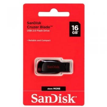 PEN DRIVE 16GB ( CRUZER BLADE Z50 USB 2.0 / SDCZ50-016G-B35 ) - SANDISK