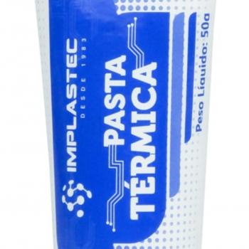 PASTA TÉRMICA 50G / BISNAGA ( PAPT5010CX ) - IMPLASTEC