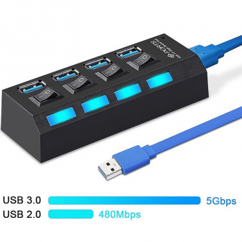 HUB USB 3.0 ( 4 PORTAS / FY-376 ) - FY