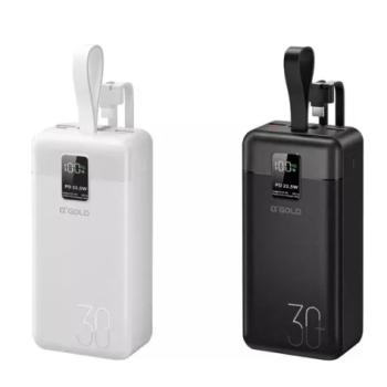 CARREGADOR PORTÁTIL 30.000 MAH ( BTE-43 ) 4 SAÍDAS - AGOLD