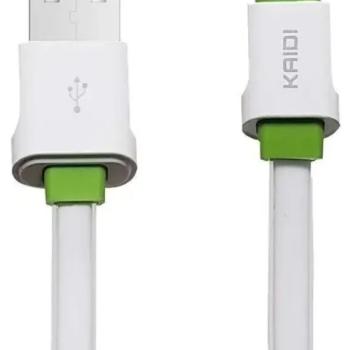 CABO DE DADOS & CARGA 2.4A / USB / 3M / V8 ( KD-330M ) - KAIDI