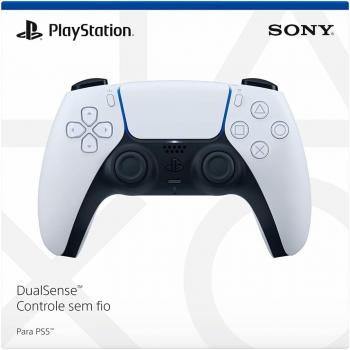 JOYSTICK PS5 DUALSENSE WIRELESS BRANCO - SONY