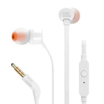 FONE DE OUVIDO INTRA-AURICULAR ( T110 ) BRANCO - JBL