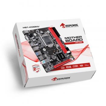 PL.MÃE P/INTEL LGA 1150 MICRO-ATX ( H81-KDGNV ) 1000 / NVME M.2 / DDR3 / 4º E 5º GER. - KEEPDATA