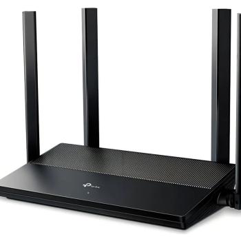 ROTEADOR WIRELESS DUAL BAND AX1500 - 4 ANTENAS ( EX141 - WIFI 6