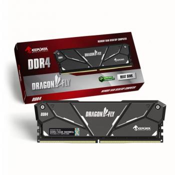 MEMORIA 16GB DDR4 3600 DRAGONFLY ( KDH36C18B/16G ) PRETA - KEEPDATA