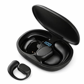 FONE DE OUVIDO BLUETOOTH GANCHO ORELHA / SENSOR TOUCH ( FN-BT8 ) PRETO - AGOLD