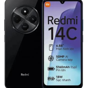 SMARTPHONE REDMI 14C ( 4GB RAM / 128GB ROM / TELA 6,88