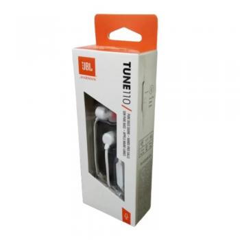 FONE DE OUVIDO INTRA-AURICULAR ( T110 ) BRANCO - JBL