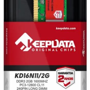 MEMORIA 2GB DDR3 1600 ( KD16N11/2G ) - KEEPDATA