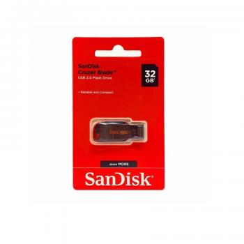 PEN DRIVE 32GB ( CRUZER BLADE Z50 USB 2.0 / SDCZ50-032G-B35 ) - SANDISK