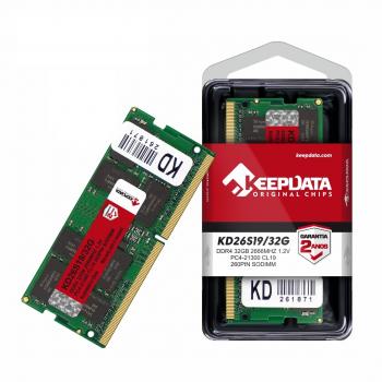 MEMÓRIA 32GB DDR4 2666 NOTE ( KD26S19/32G ) - KEEPDATA