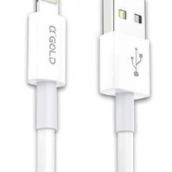 CABO DE DADOS & CARGA 5.A TURBO / USB PARA LIGHTNING / 1 METRO ( CB-71 ) - AGOLD