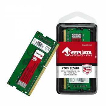 MEMÓRIA 8GB DDR4 2400 NOTE ( KD24S17/8G ) - KEEPDATA