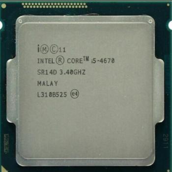 PROCESSADOR CORE I5 3.40 GHZ / LGA 1150 ( CI5-4670 ) - INTEL OEM