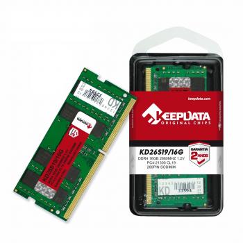 MEMÓRIA 16GB DDR4 2666 NOTE ( KD26S19/16G ) - KEEPDATA