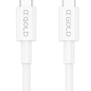 CABO DE CARGA 60W TURBO / TIPO-C PARA TIPO-C / 1 METRO ( CB101 ) - AGOLD