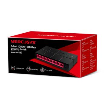 SWITCH 8 PORTAS ( MS108G ) 10/100/1000 - MERCUSYS