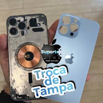 Troca de Tampa Apple