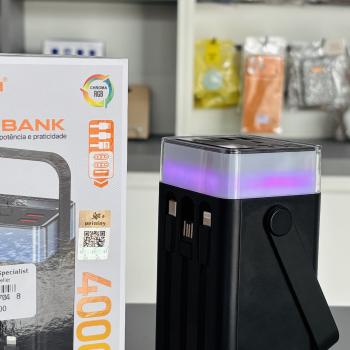 Power Bank - Carregador Portátil 40.000mAh