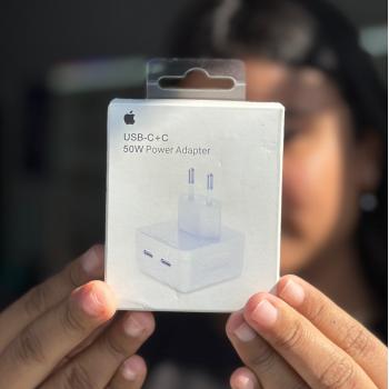 USB-C+C 50W Power Adapter