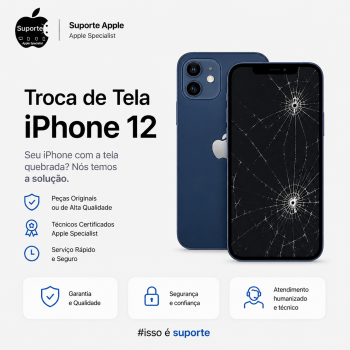 Troca de Tela iPhone 12