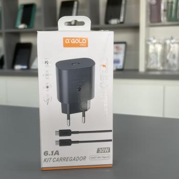 Carregador Turbo USBC C/Cabo