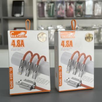 Cabo USB Turbo  3 in 1