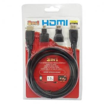 CABO HDMI 3 IN 1 1.5M