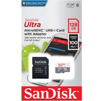 CARTÃO DE MEMÓRIA SANDISK ULTRA 128GB
