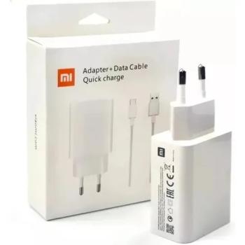 KIT CARREGADOR E CABO TIPO C XIAOMI MDY-10-EL