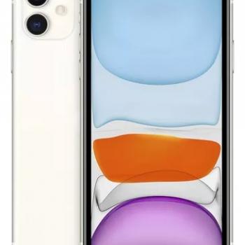 APPLE SEMINOVO IPHONE 11 BRANCO 128GB ROM 4GB RAM 100% IMEI: 356065542172294