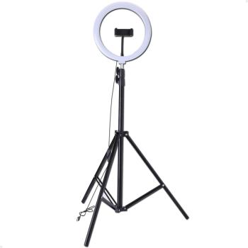 ILUMINADOR RING LIGHT LED 10 POL-26 CM RGB RE-SPO-5185