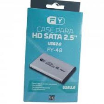 CASE FY FY-48 PARA HD EXTERNO SATA 2.5“ USB 2.0