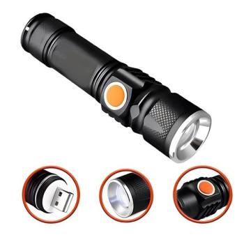 LANTERNA TÁTICA USB CHOKI CHOKI-LAN450