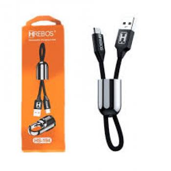 CHAVEIRO CABO USB HREBOS HS-194 TIPO C
