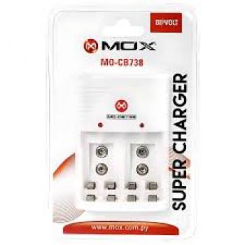 CARREGADOR DE PILHA AA / AAA / 1.5V MOX MO-CB738