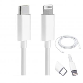 CABO APPLE LIGHTNING TIPO C 2M