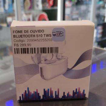 FONE DE OUVIDO BLUETOOTH S10 TWS