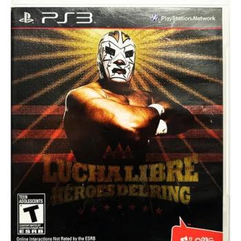 JOGO SEMINOVO PS3 LUCHA LIBRE HÉROES DEL RING