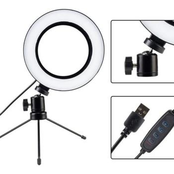 ILUMINADOR RING LIGHT 6“ FOR LIVING